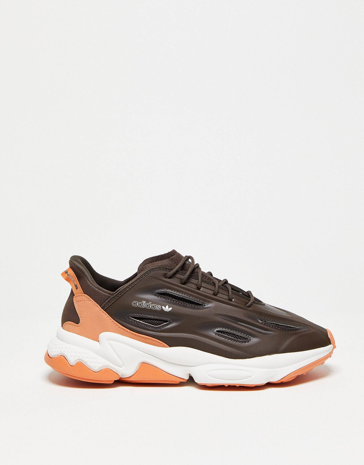 

Коричнево-оранжевые кроссовки adidas Originals Ozweego Celox