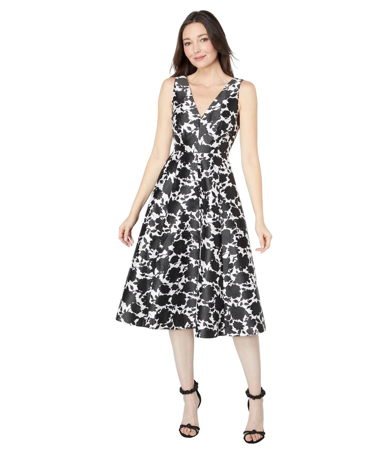 

Платье Kate Spade New York, Bicolor Floral Soiree Dress