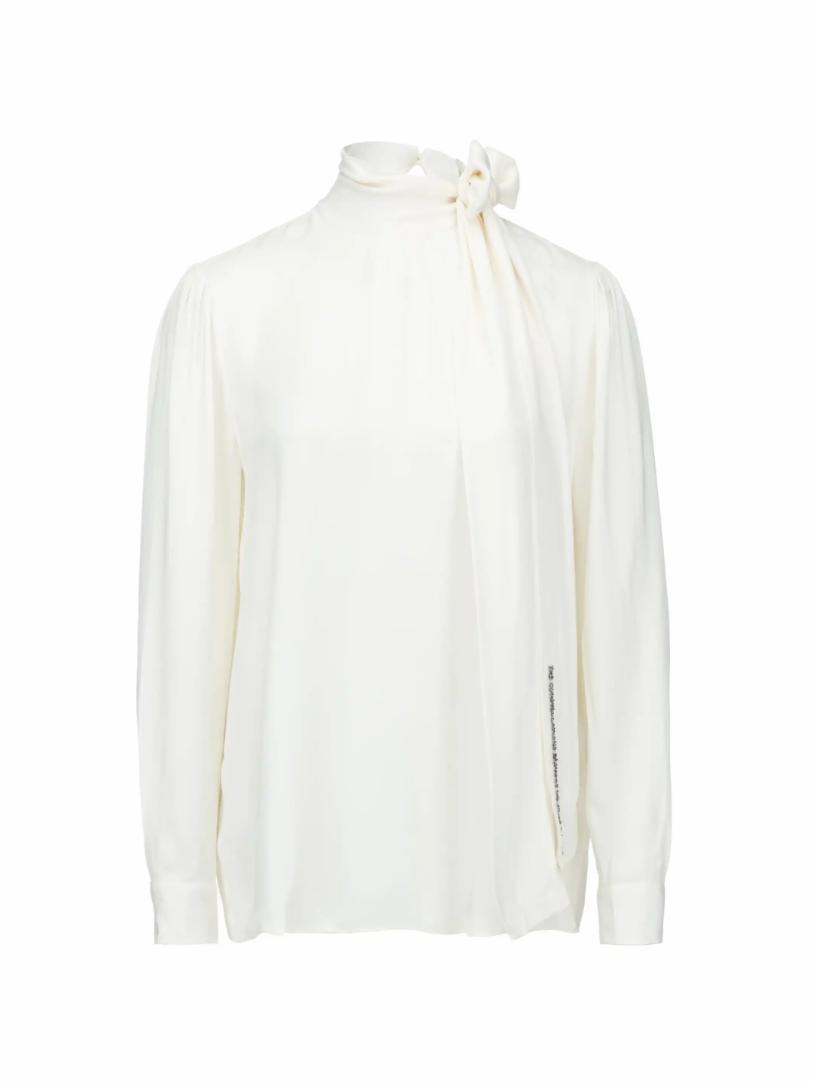 цена Шелковая блузка Valentino