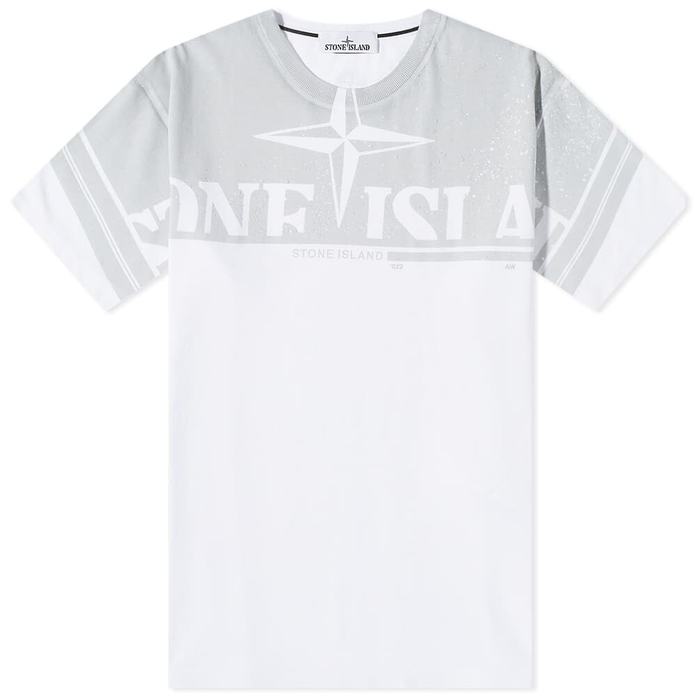 

Футболка Stone Island Mosaic Two Print Tee, Белый