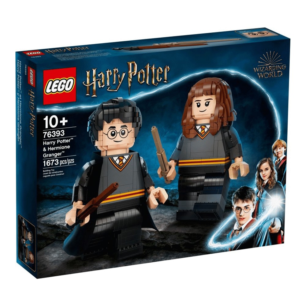 Конструктор LEGO Harry Potter 76393 Гарри Поттер и Гермиона Грейнджер мягкие игрушки yume harry potter гермиона грейнджер 20 см
