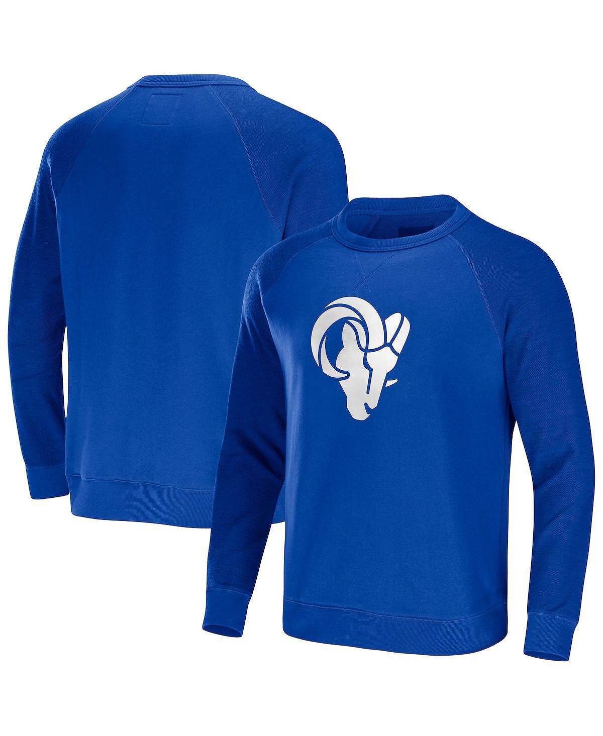

Мужская коллекция nfl x darius rucker by royal los angeles rams флисовая толстовка с регланами Fanatics
