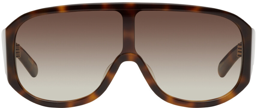 

Черепаховые солнцезащитные очки John Jovino FLATLIST EYEWEAR
