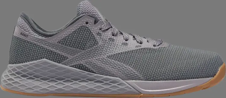 

Кроссовки nano 9 'gravity grey' Reebok, серый