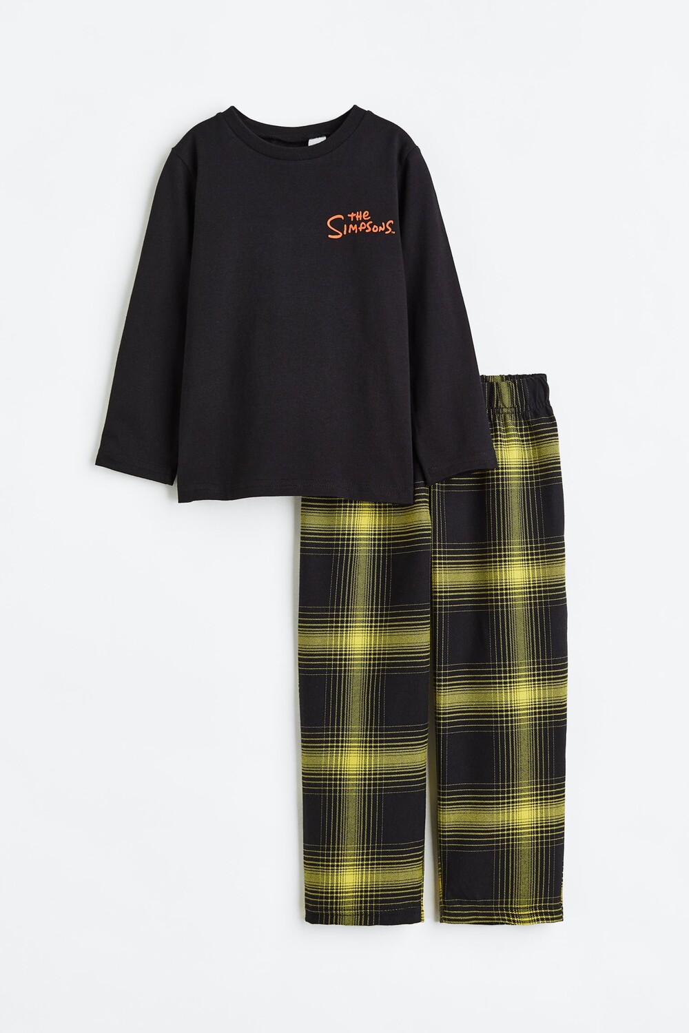 

Пижама H&M x The Simpsons Printed, черный