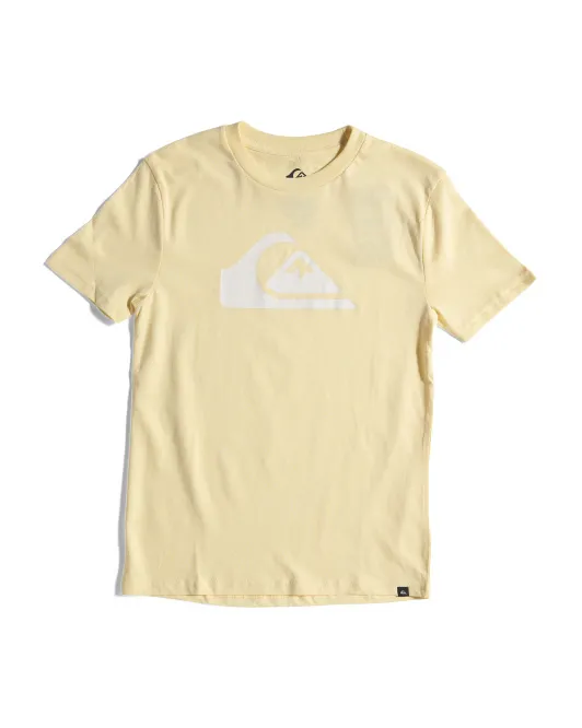 

Футболка с логотипом Big Boys Mellow Quiksilver, желтый