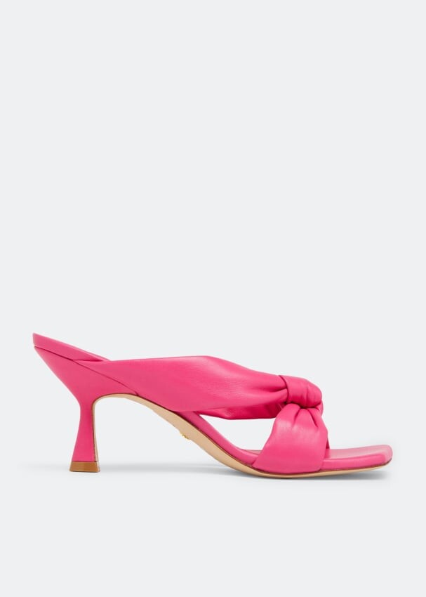 

Сандалии STUART WEITZMAN Playa 75 knot sandals, розовый