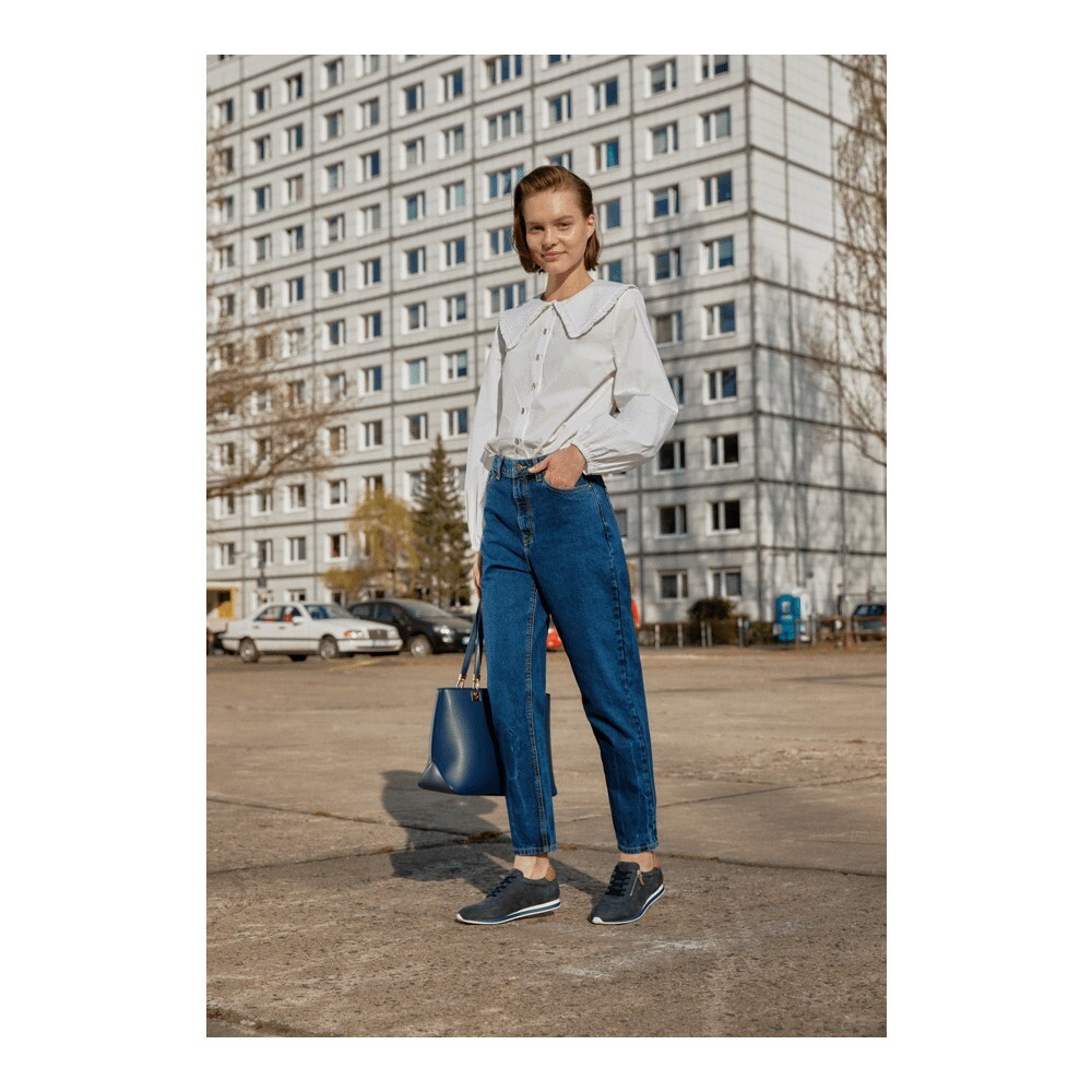 

Кроссовки Anna Field Comfort Leather, dark blue