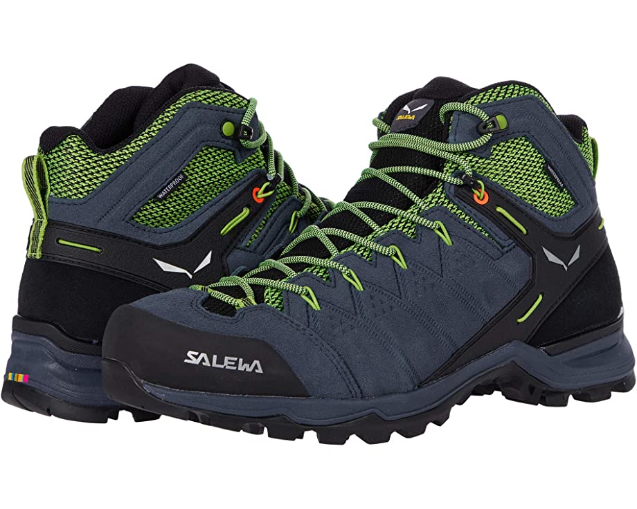 Кроссовки Alp Mate Mid Wp SALEWA, синий - фото