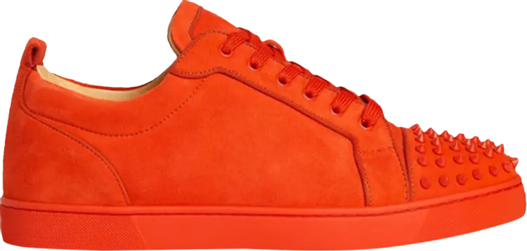 

Кроссовки Christian Louboutin Louis Junior Spikes Orlato Flat Sunrise, оранжевый
