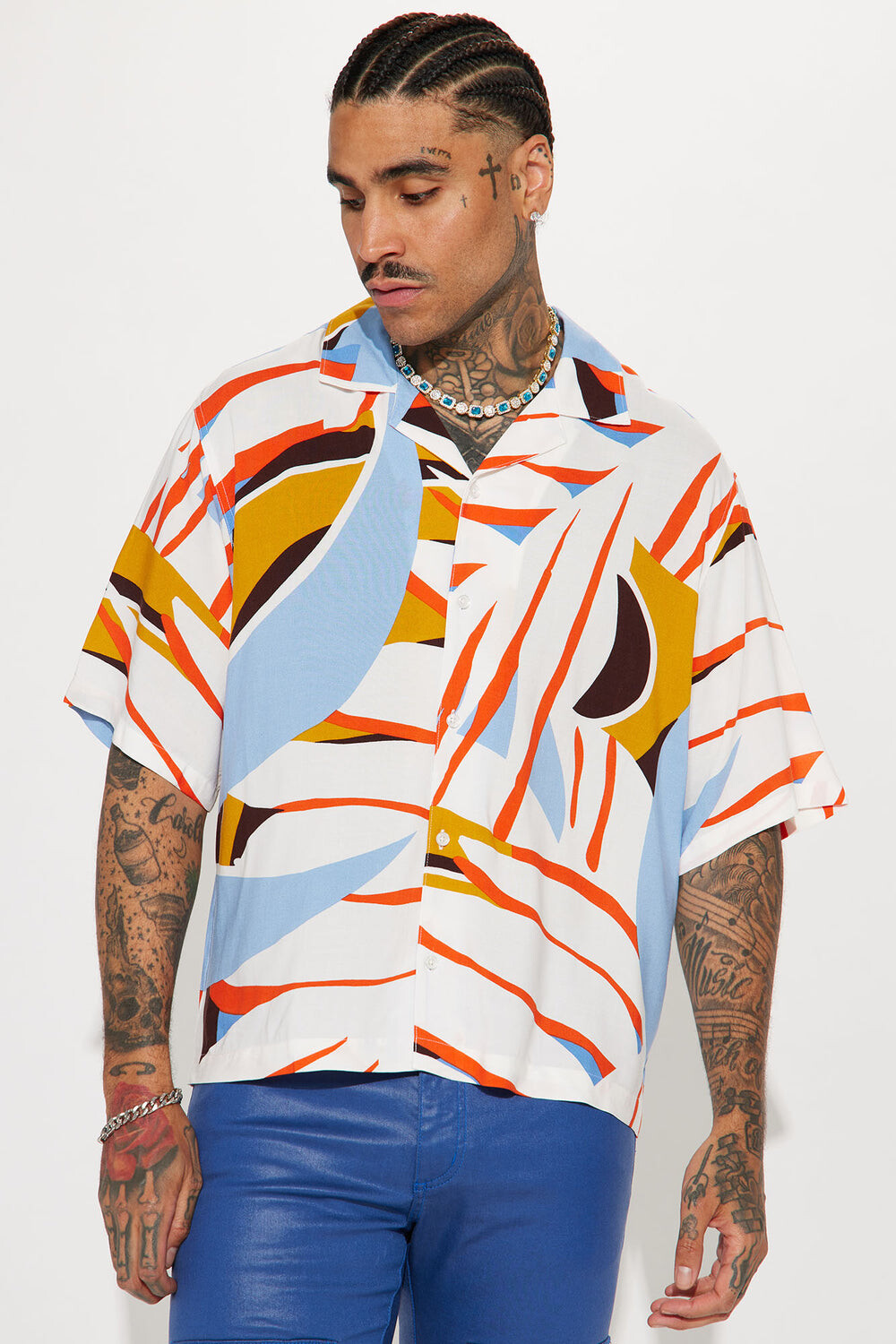 

Рубашка Fashion Nova CVS5978, белый