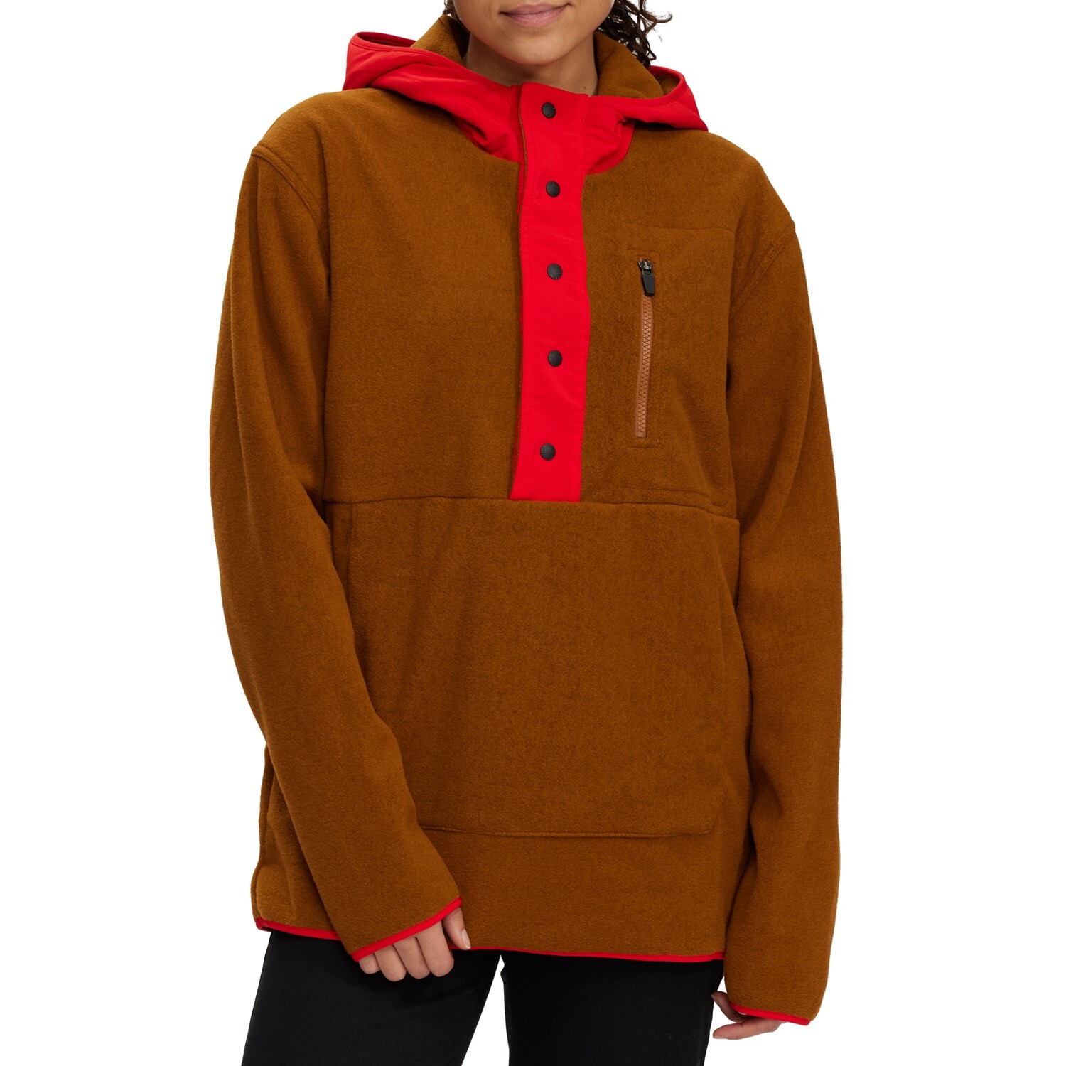 

Толстовка с капюшоном Deso Tenaya Snap, pecan w