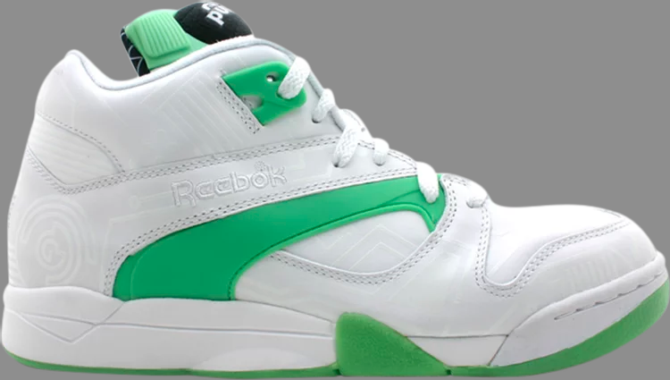 Кроссовки court victory pump glow Reebok, белый низкие кроссовки court peak unisex reebok обувь белый зеленый лес