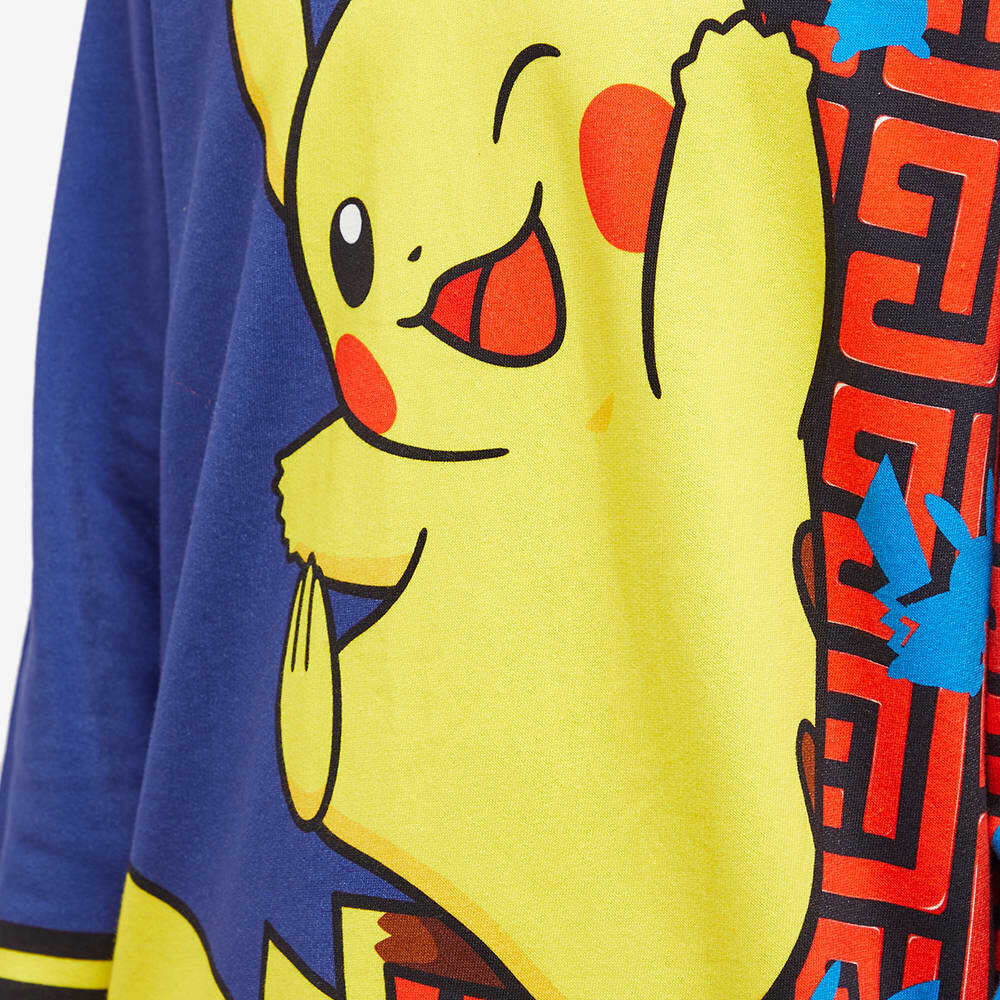 

Толстовка Balmain Printed Pokemon Crew Sweat
