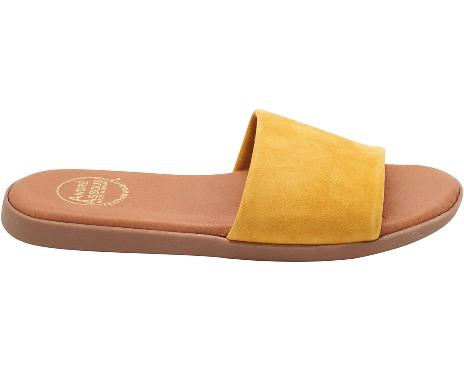 

Сандалии Paloma Featherweight Flat Sandal Andre Assous, лимон