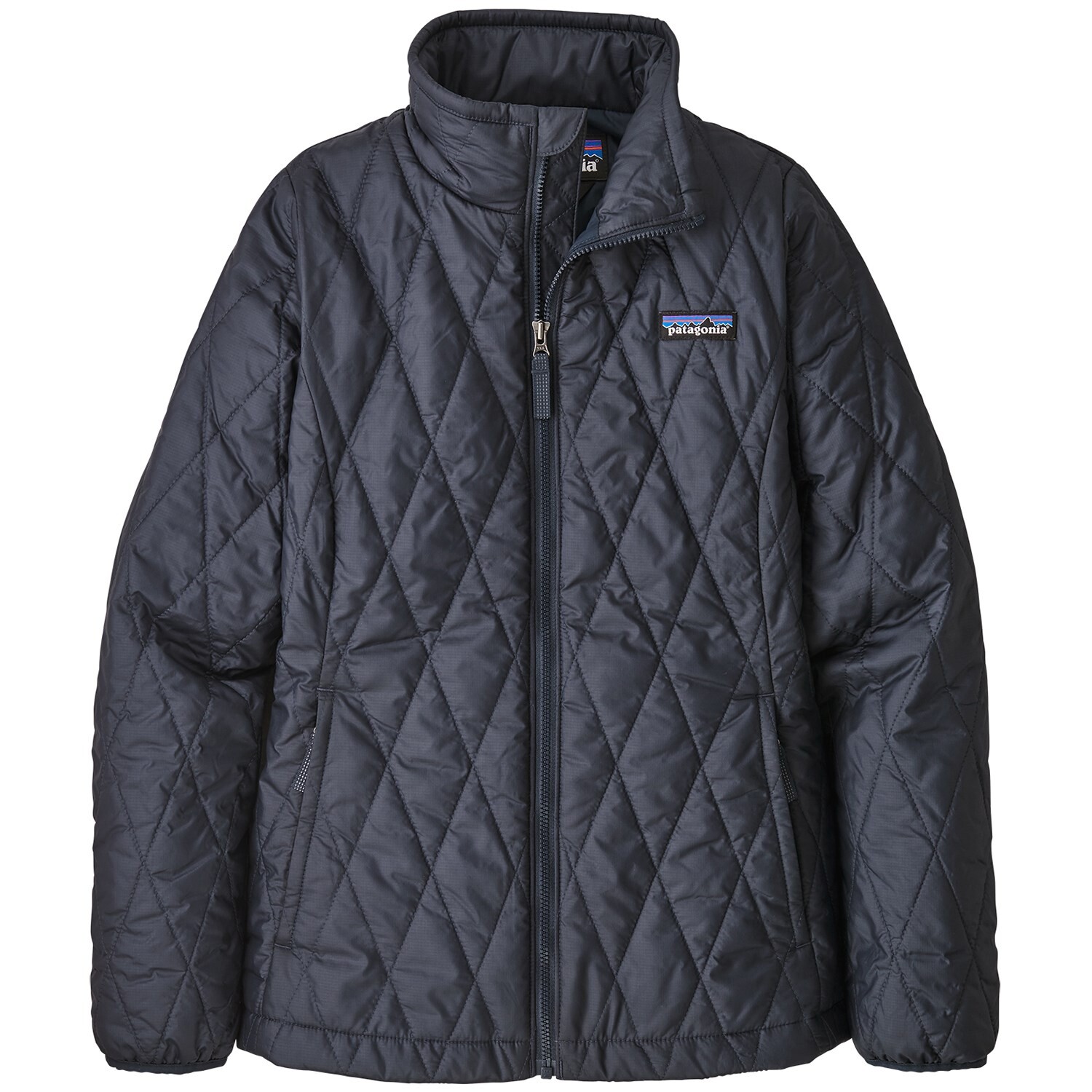 

Куртка Patagonia Nano Puff для девочек, темно-синий
