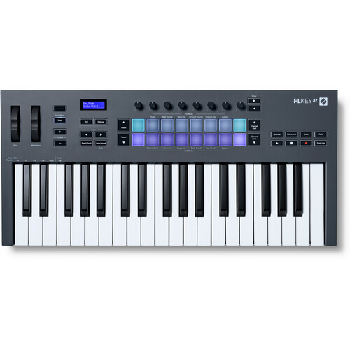 

Midi-клавиатура Focusrite с 37 клавишами полноразмерная, черная