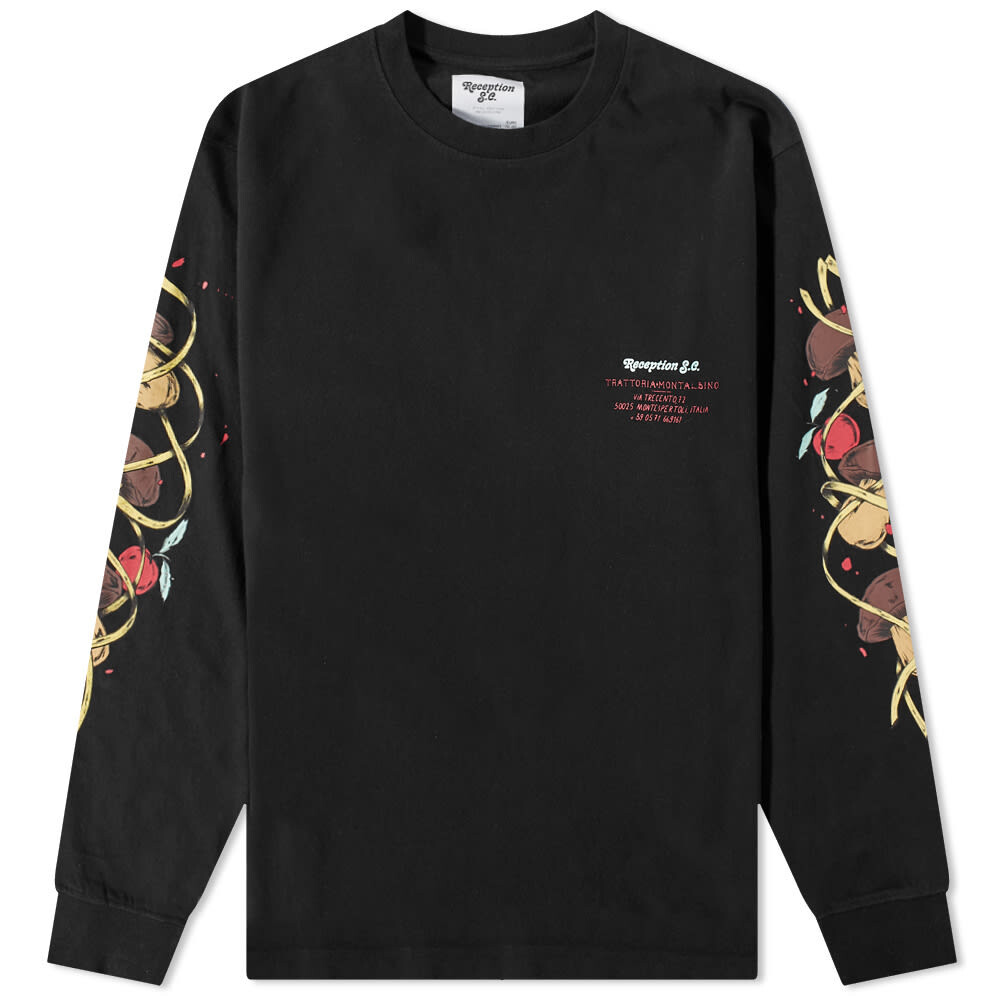 

Футболка Reception Long Sleeve Montalbino Tee, Черный