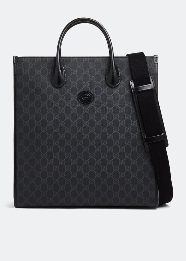 

Сумка-тоут GUCCI Interlocking G medium tote bag, принт