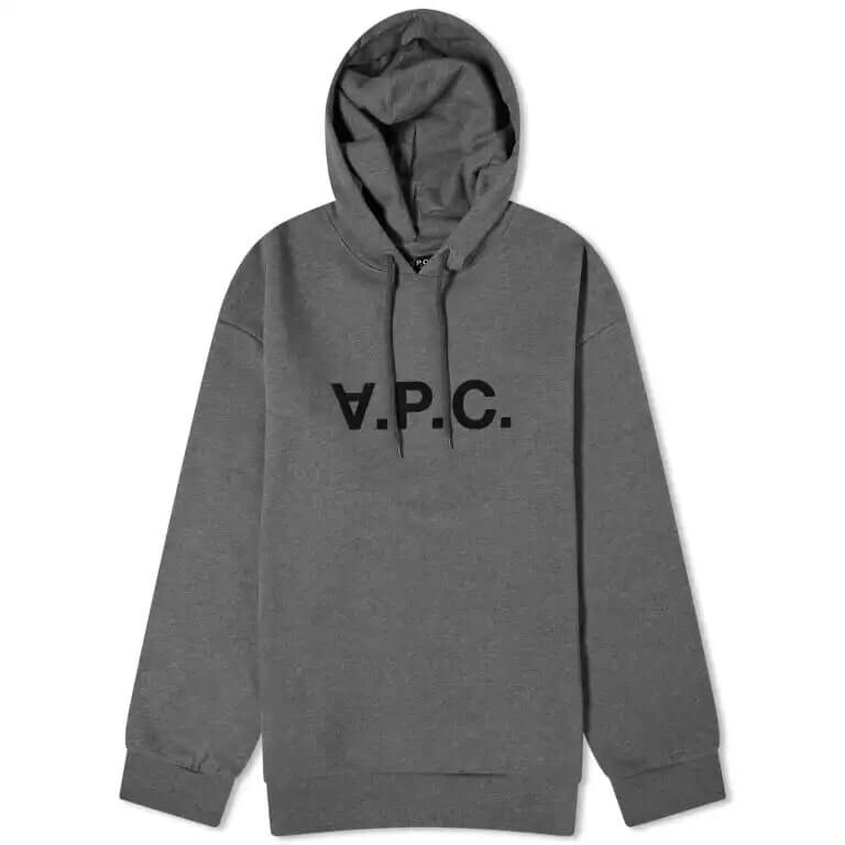 

Толстовка A.P.C. Milo VPC Logo, темно-серый