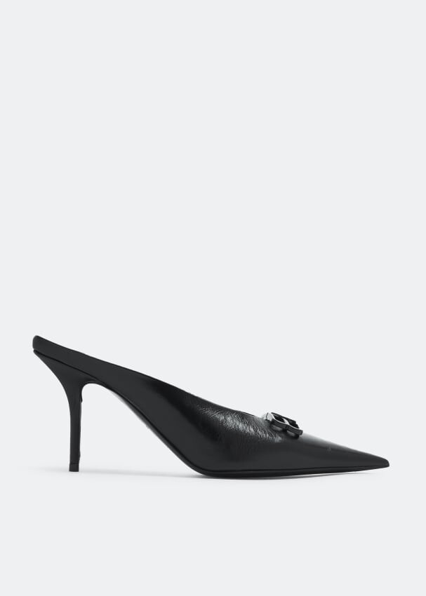 

Мюли BALENCIAGA Square Knife BB mules, черный