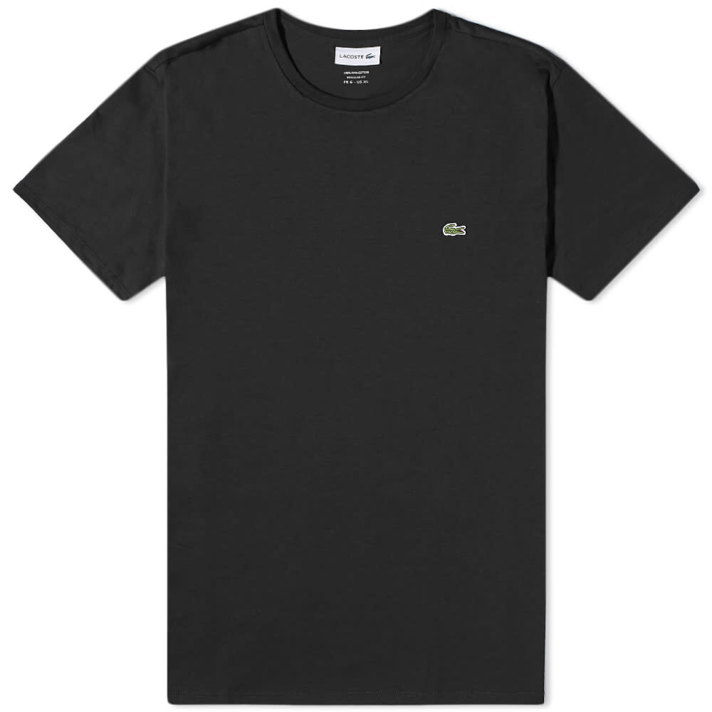 

Футболка Lacoste Classic Fit Tee, Черный