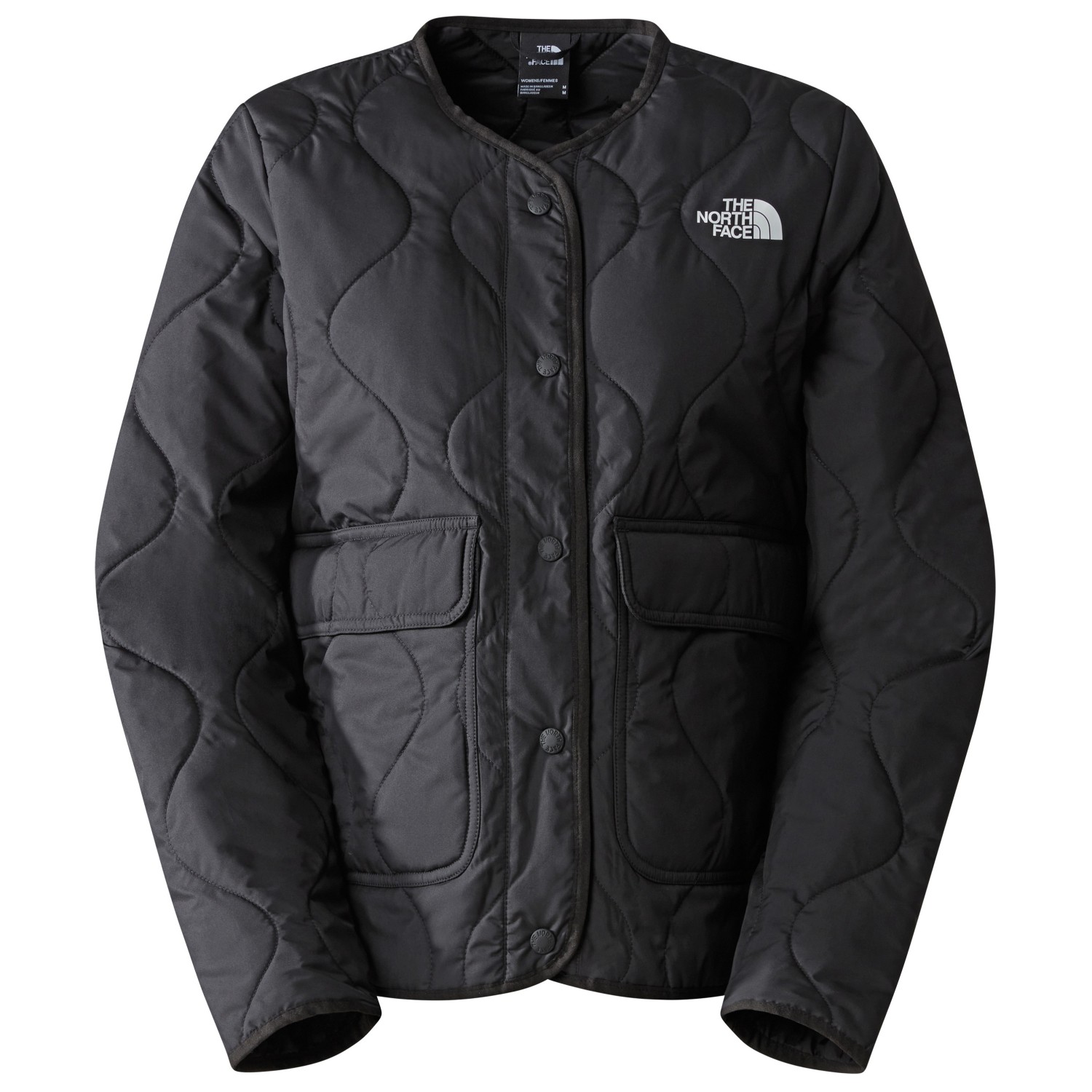 Куртка из синтетического волокна The North Face Women's Ampato Quilted Liner, цвет TNF Black куртка рубашка zara quilted черный