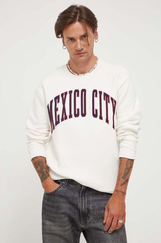 

Компания Холлистер толстовка с капюшоном Hollister Co., бежевый