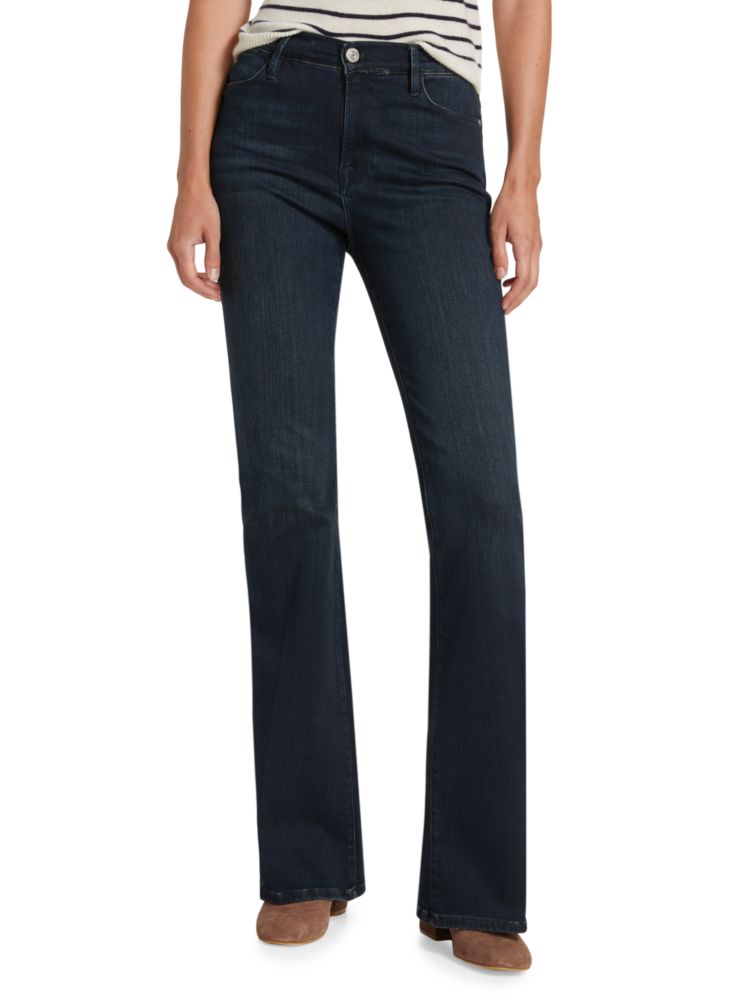 цена Расклешенные джинсы Le High Frame, цвет Porter