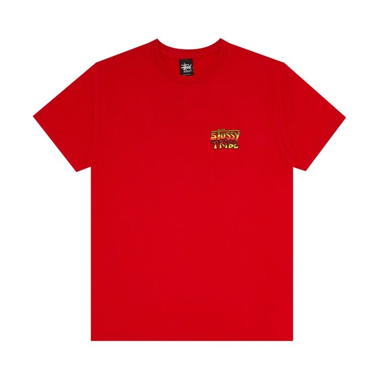 

Футболка Stussy Rasta Dot 'Red', красный