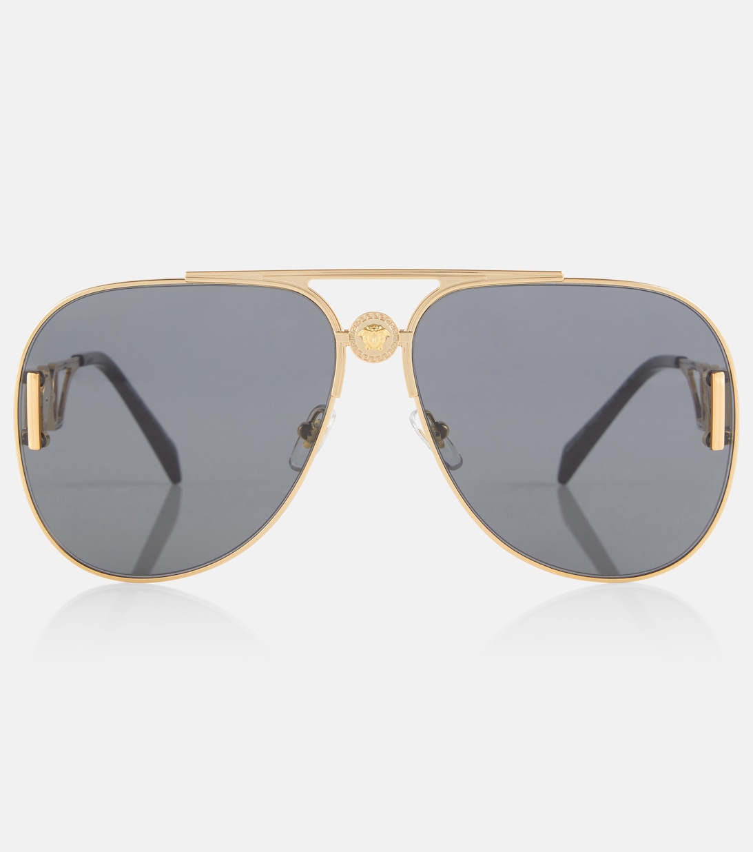 Солнцезащитные очки-авиаторы Medusa Biggie Versace, золотой
