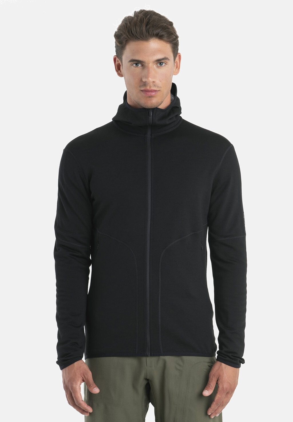 

Толстовка Icebreaker MERINO 560 REALFLEECE ELEMTAL II LS ZIP H, черный