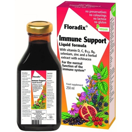 Жидкость для поддержки иммунитета 250 мл, Floradix