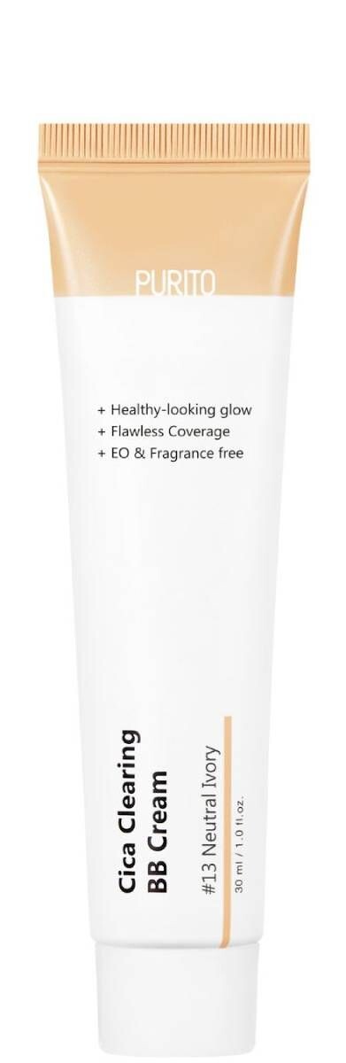 

ВВ крем для лица Purito Cica Clearing BB, 13 Neutral Ivory