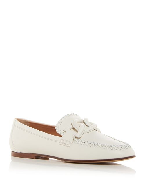

Женские лоферы с открытым носком Tod's, цвет Ivory/Cream