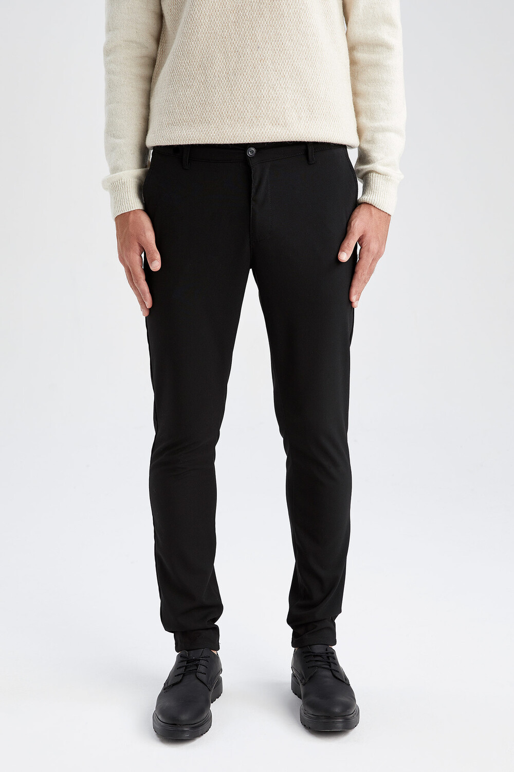 

Брюки чинос DeFacto hose TAILORED FIT, черный