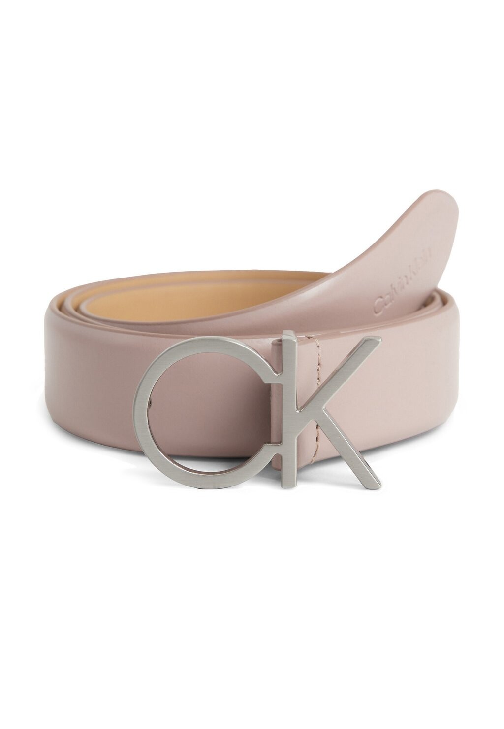 

Ремень Calvin Klein LOCK LOGO BELT, цвет shadow gray