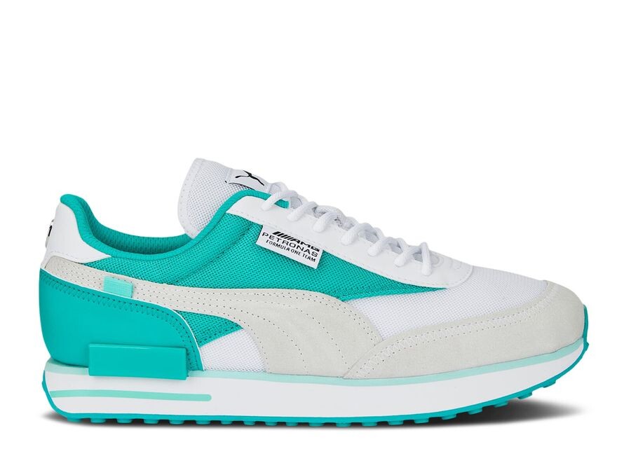 

Кроссовки Puma Mercedes-Amg Petronas F1 X Future Rider 'White Spectra Green', белый