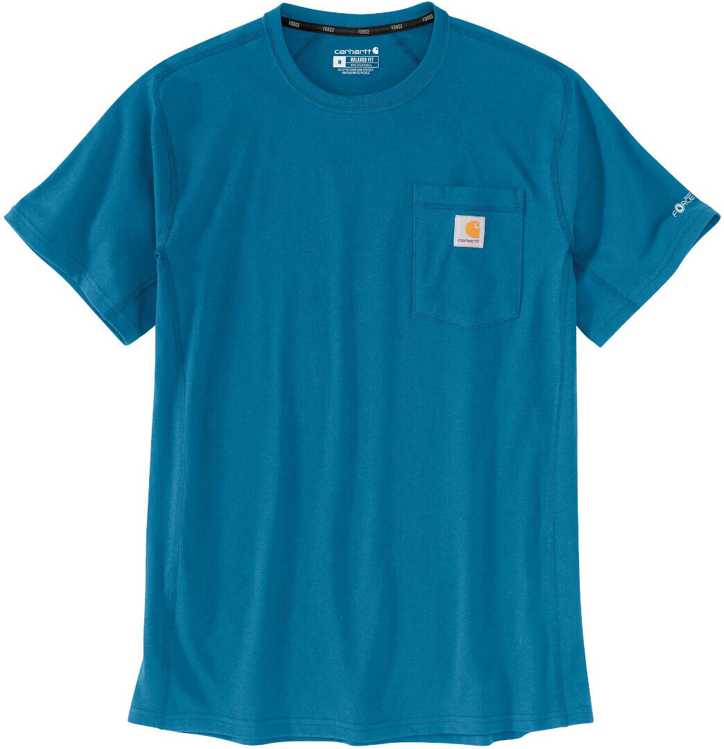 

Футболка Carhartt Force Relaxed Fit Midweight Pocket, синий