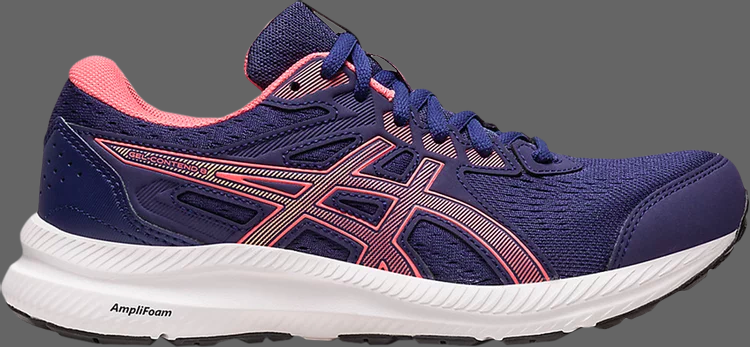 Кроссовки wmns gel contend 8 'indigo blue papaya' Asics, синий - фото