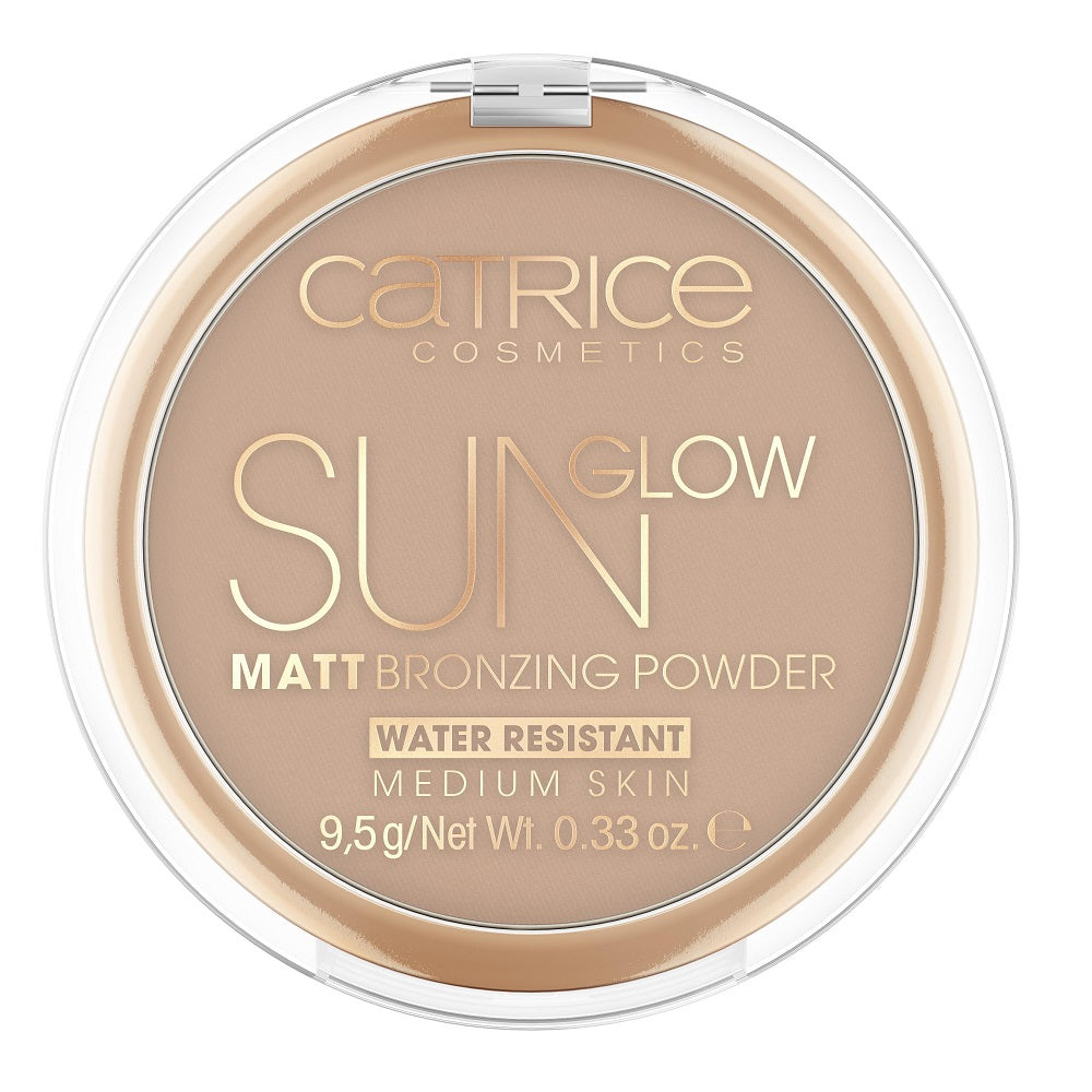 Catrice Матовая бронзирующая пудра Sun Glow 030 Medium Bronze 9,5 г