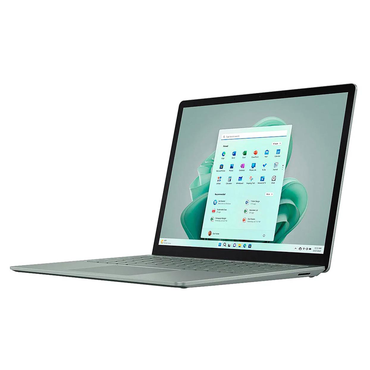 Ноутбук Microsoft Surface 5, 13,5 Сенсорный, 16Гб/512Гб, i7-1255U, зеленый, английская клавиатура