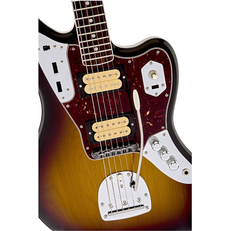 

Гитара Fender Kurt Cobain Signature Jaguar с накладкой из палисандра и звукоснимателями Dimarzio - 3 цвета Sunburst