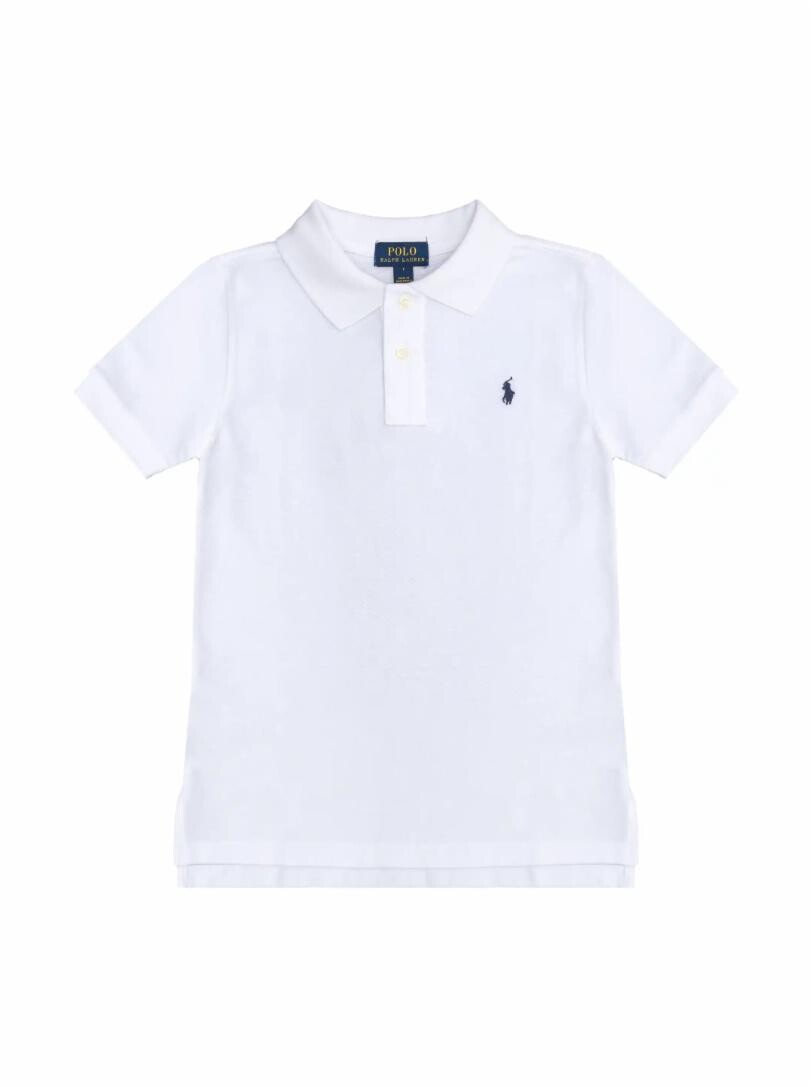 

Хлопковое поло с логотипом Ralph Lauren