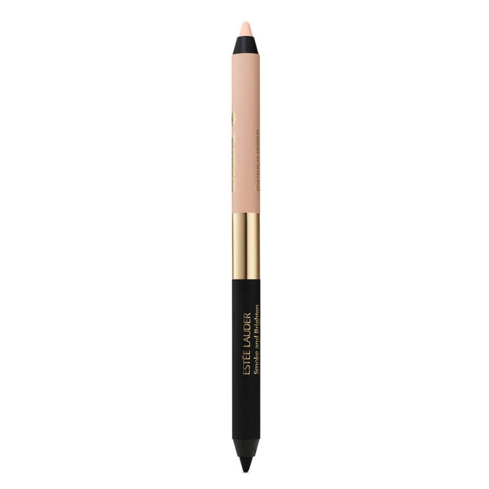 

Estée Lauder Smoke And Brighten Kajal Eyeliner Duo 2in1 Noir/Cream кремовый карандаш для глаз 0,5г