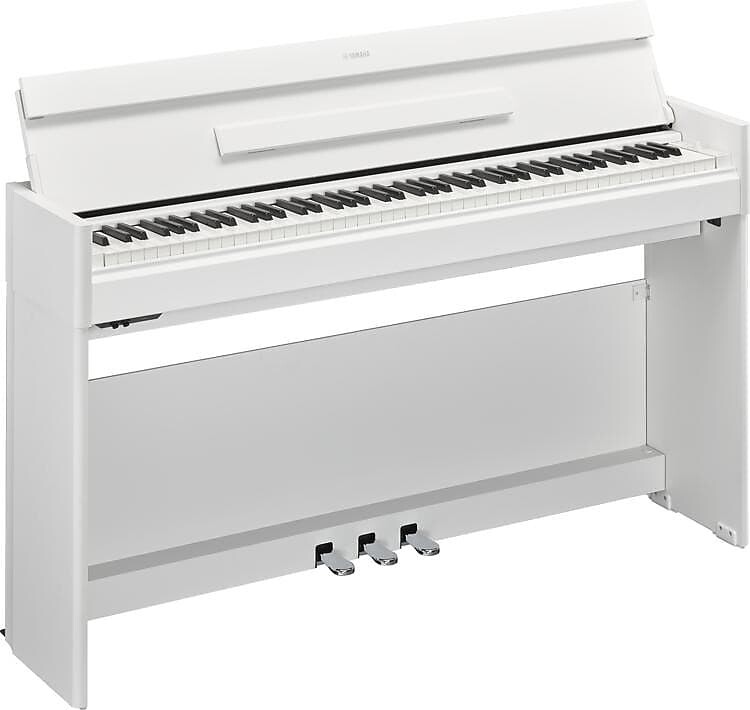 

Цифровое домашнее пианино Yamaha Arius YDP-S55WH — белое Arius YDP-S55WH Weighted Action Digital Home Piano