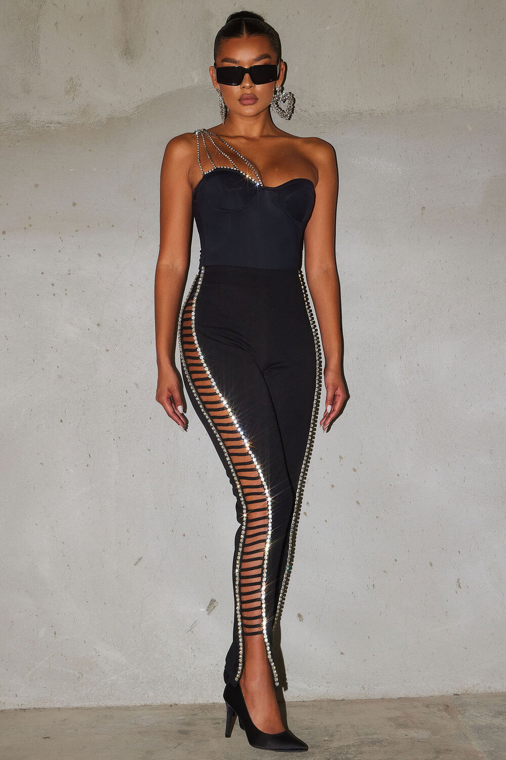 

Брюки Fashion Nova PI7967, черный