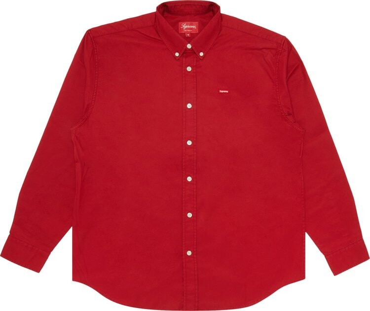 

Рубашка Supreme Small Box Shirt 'Red', красный