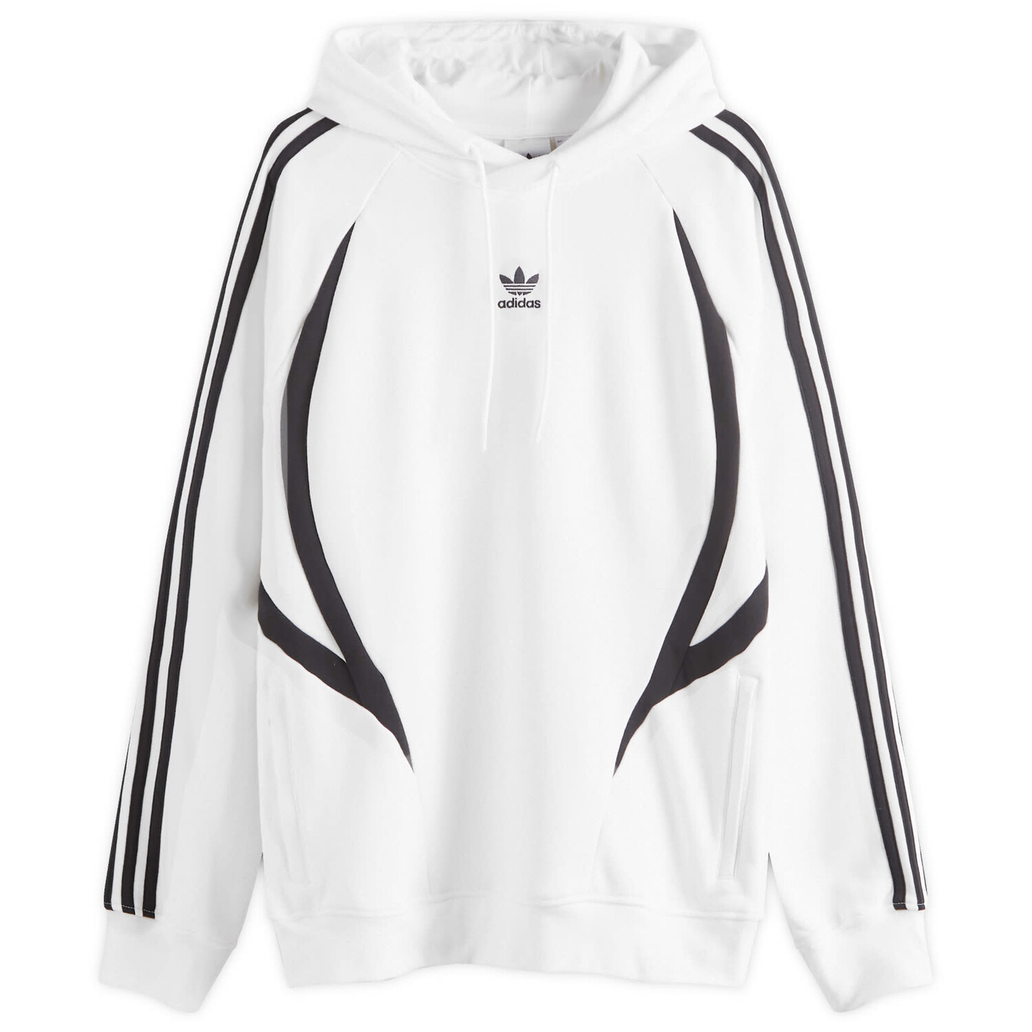 

Толстовка Adidas Archive, белый/черный