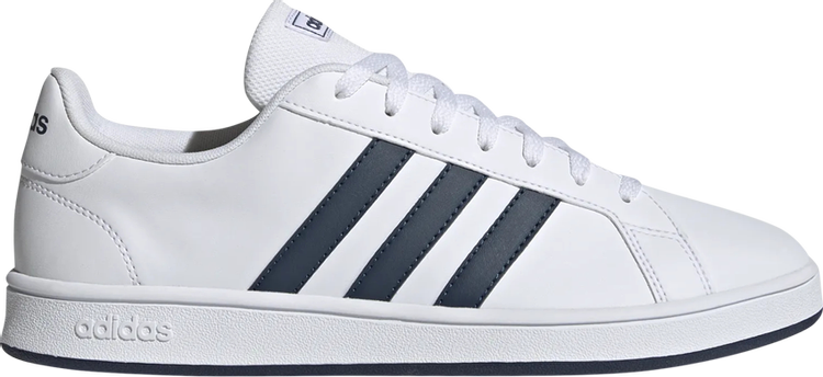 Кроссовки Adidas Grand Court Base, белый кроссовки adidas grand court base 2 0 sneakers black white gw9250 белый